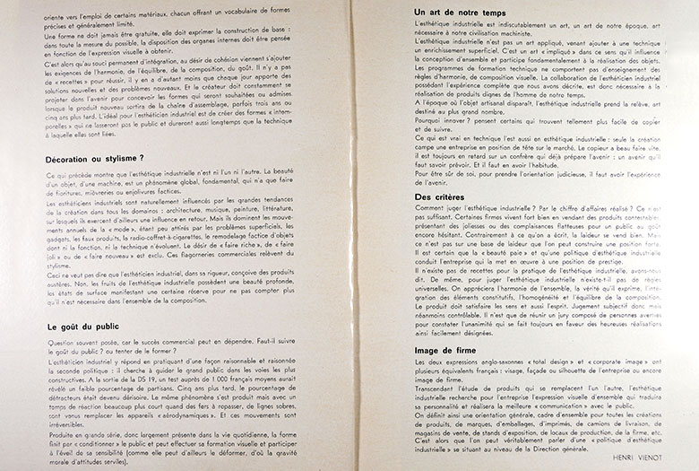 <p>Esthétique Industrielle n°66, « Le matériel de physique », mai - juin 1964 page 2/2</p>
