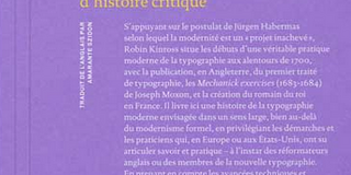 La typographie moderne, un essai d'histoire critique